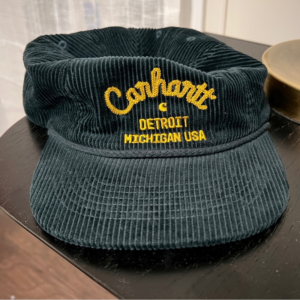 Carhartt WIP Dark Blue Corduroy Cap